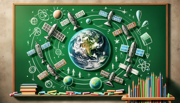 Chalk illustration of AI and ethics connection