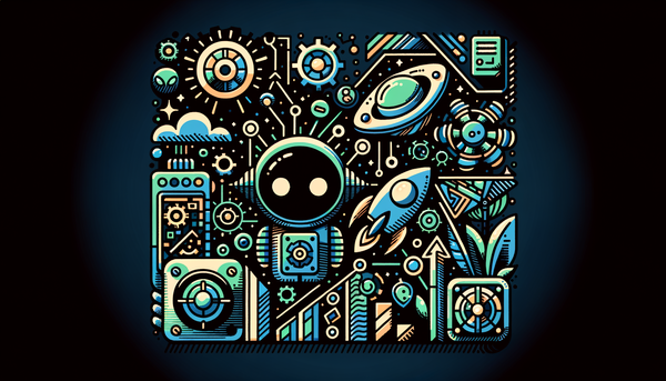 Conceptual image depicting AI and ethics themes.