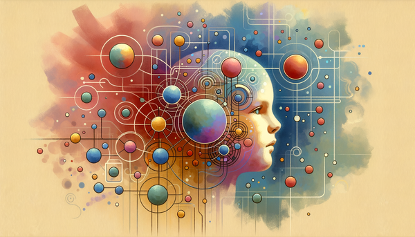 Retro-futuristic representation of Gemini AI