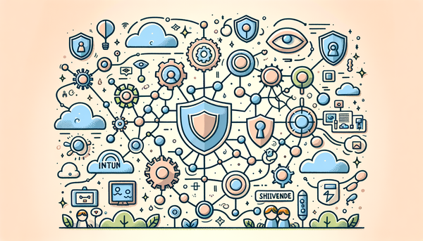 Doodle-style artwork symbolizing connectivity and progress