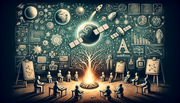 A digital campfire with scientists and innovators.