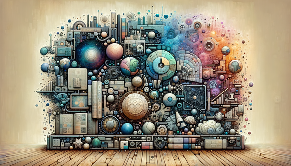Futuristic art representing the essence of AI and technology.
