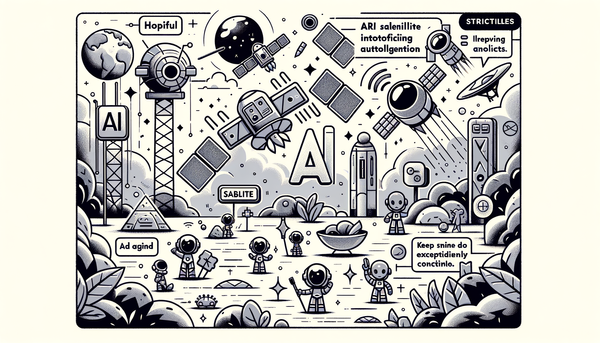 Doodle illustration of Artificial Intelligence concept
