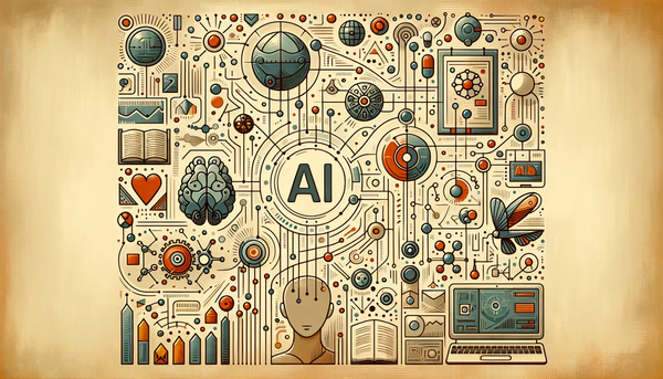 Neumorphic artwork symbolizing generative AI