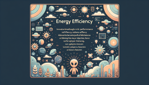 Minimalistic chalkboard-style artwork on energy efficiency